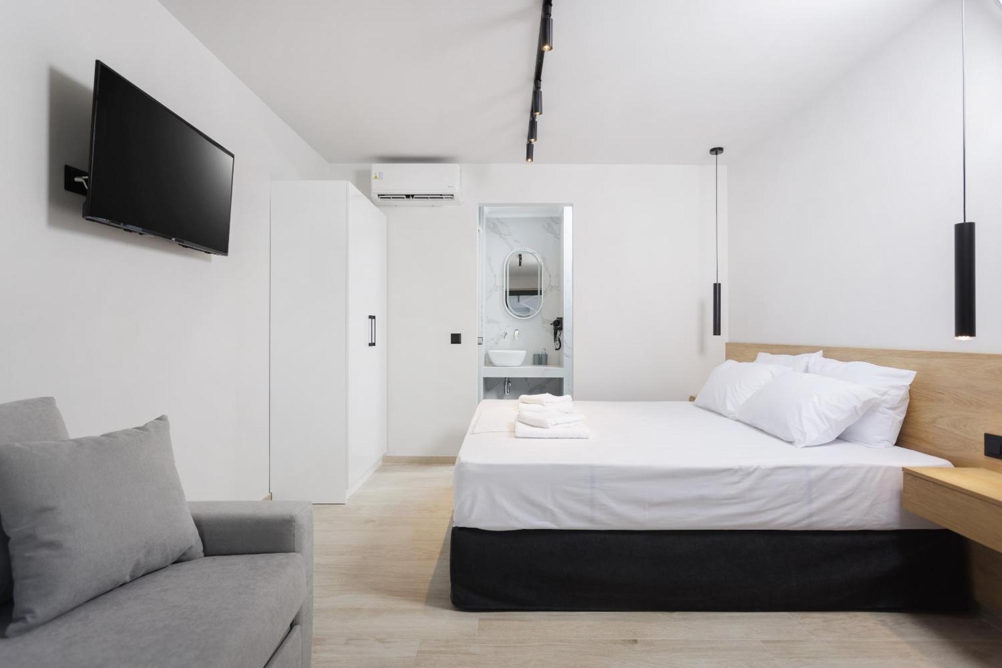 Rigas Boutique Rooms Pefkochori Esterno foto