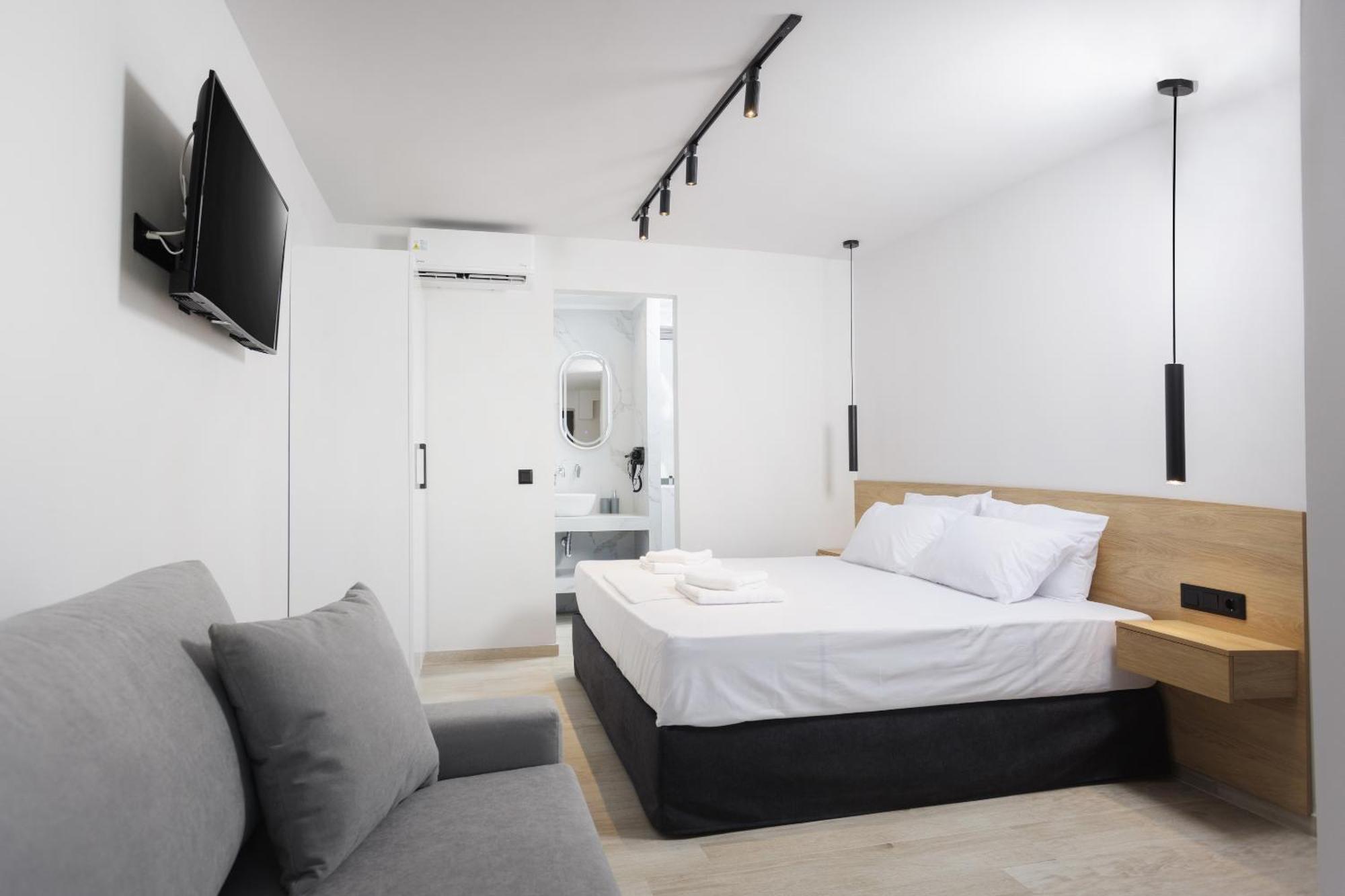 Rigas Boutique Rooms Pefkochori Esterno foto