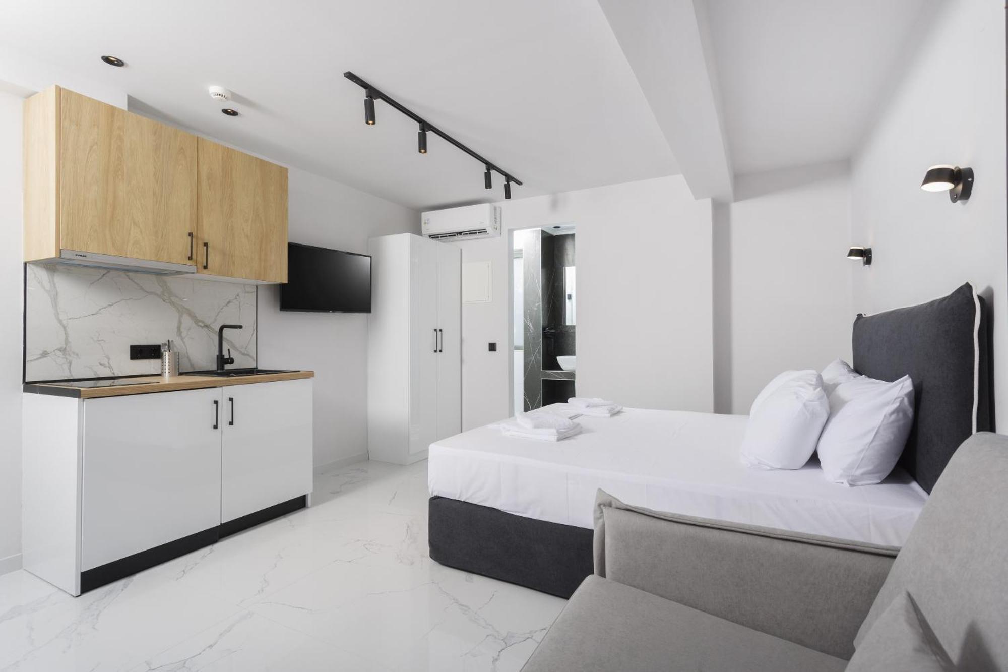 Rigas Boutique Rooms Pefkochori Esterno foto