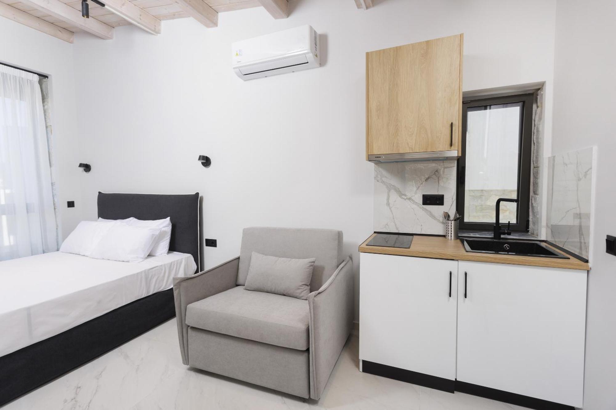 Rigas Boutique Rooms Pefkochori Esterno foto